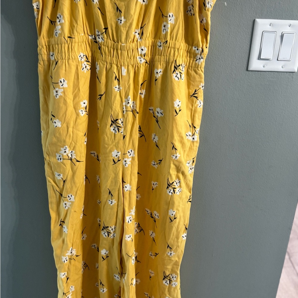 Dip Yellow Floral Dress - Picture 2 of 8
